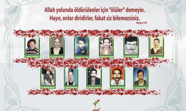 PKK'nin Kadir Gecesi'nde katlettiği 11 muvahhid, kabirleri başında yad edildi