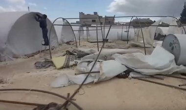 Suriye’de etkili olan fırtına nedeniyle 2’si çocuk 4 kişi hayatını kaybetti