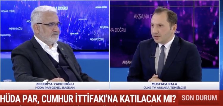 HÜDA PAR Genel Başkanı Yapıcıoğlu: CHP ülkeyi 100 yıl geriye götürür!