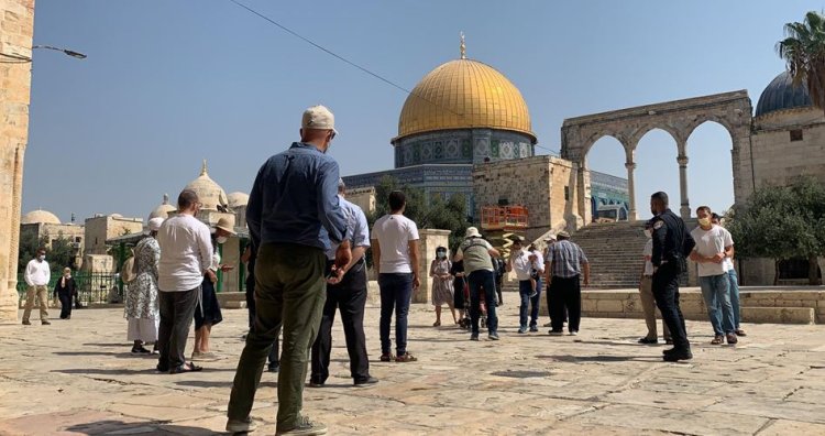 İşgalci çete, Mescid-i Aksa baskınlarını, Ramazan'da da sürdürüyor