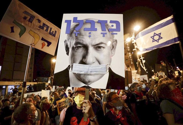 İşgalci İsrail'de gösterileri düzenleyen gruplardan 34'ü eylemleri sürdüreceklerini açıkladı