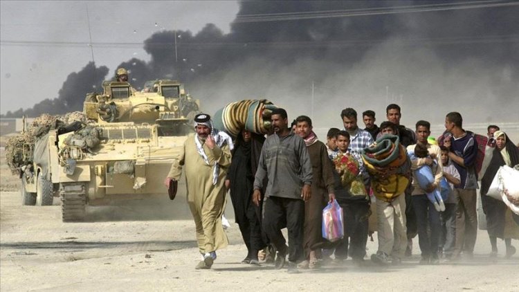 Irak'ta yüzbinlerce sivili katleden emperyalist ABD, orduya “Irak’ı işgal yetkisi” veren yasayı kaldırdı