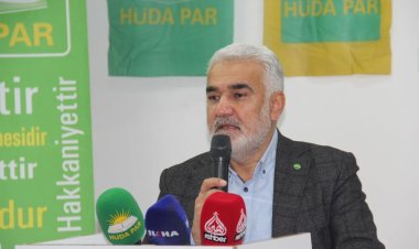 "Bir kısım insanlar iftiralarla HÜDA PAR'ı gözden düşürmek için bir çaba içerisinde"