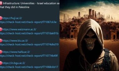 Anonymous Sudan: İsrail'deki eğitim sektörü Filistin'de yaptıkları zulüm yüzünden çökertildi