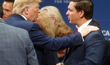 Trump, partisinden en yakın rakibi DeSantis'i seçimlerde aday olmaması yönünde uyardı