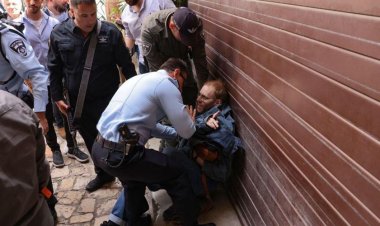 İşgal güçleri Kudüs’te Hıristiyanlara saldırdı