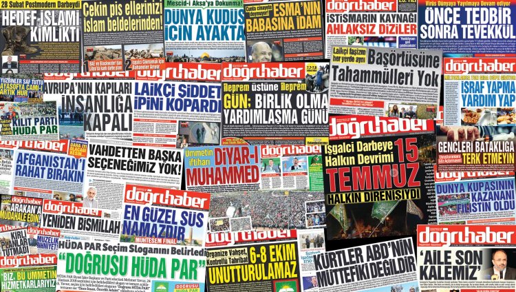 Hakkın sesi Doğruhaber Gazetesi 15 Yaşında