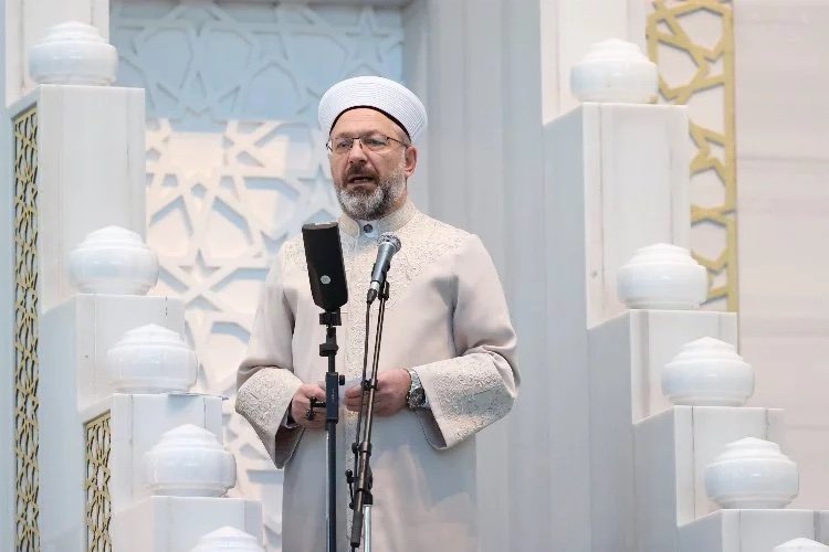 Diyanet İşleri Başkanı Erbaş: Hac müminlere, günahları hayatından çıkarma fırsatı verir