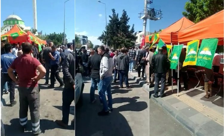 Mersin'de HÜDA PAR standına silahlı, sopalı saldırı gerçekleştiren saldırganlar tutuklandı