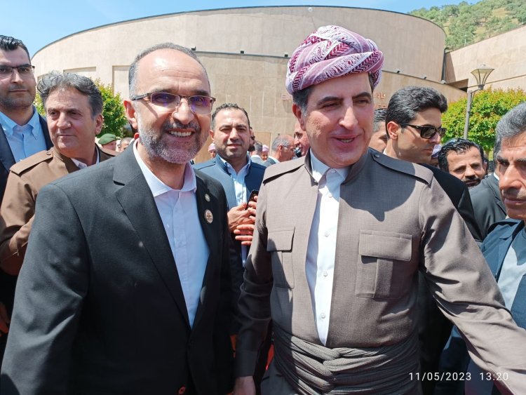 HÜDA PAR Genel Başkan Vekili Sağlam, Barzani Müzesi'nin açılışına katıldı