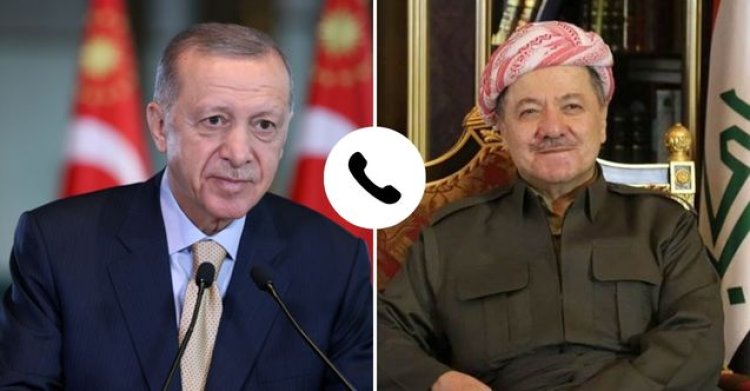 Mesud Barzani, Erdoğan’ı tebrik etti