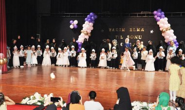 Batman'da Kur’an-ı Kerim’e geçen 4-6 yaş miniklere taç giydirildi
