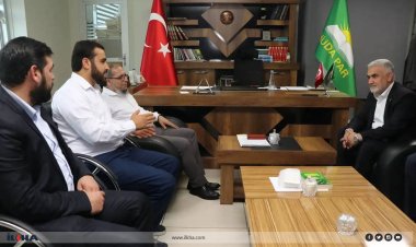 Filistin Vakfı'ndan Yapıcıoğlu'na tebrik ziyareti