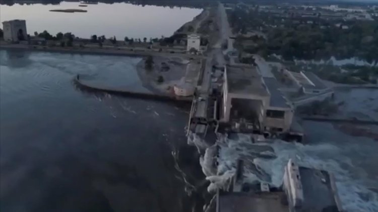 AB ve NATO'dan Ukrayna'daki Kahovka Barajı'nın bombalanmasına tepki