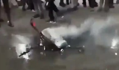 Filistin'de direnişçiler işgal İHA'sını düşürdü