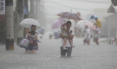 Japonya'da aşırı yağışlar sonrası 360 bin kişi için tahliye çağrısı