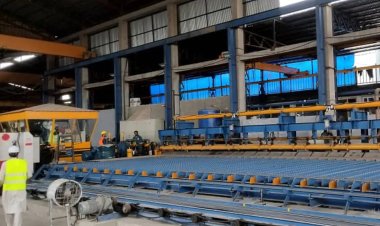 Afganistan'ın başkenti Kabil'de demir-çelik fabrikasının açılışı yapıldı