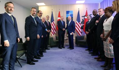 Cumhurbaşkanı Erdoğan  Biden ile görüştü: Güvenlik alanındaki iş birliği imkanlarımızı ele aldık