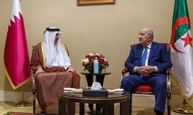 Katar Emiri Al Sani, Abdülmecid Tebbun ile görüştü