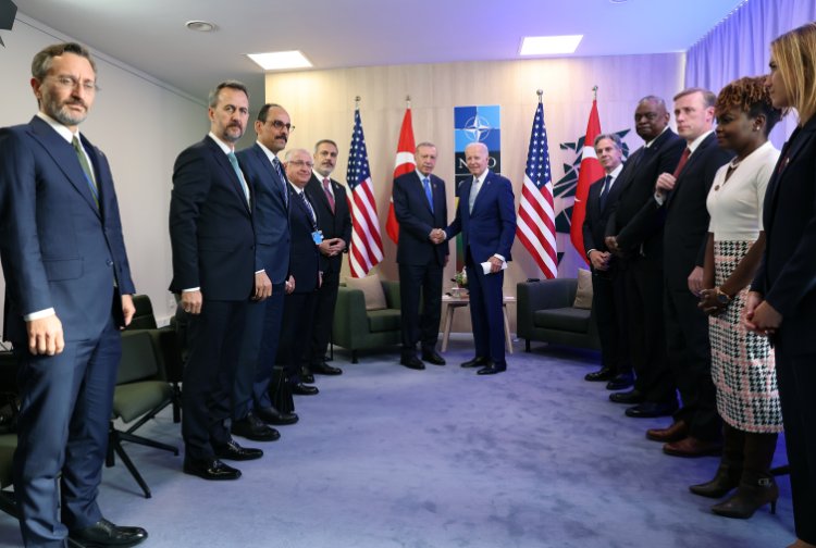 Cumhurbaşkanı Erdoğan Biden ile görüştü: Güvenlik alanındaki iş birliği imkanlarımızı ele aldık