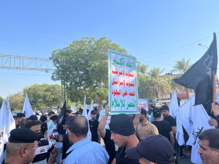 Bağdat'ta ABD Büyükelçisi protesto edildi