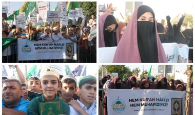 Kur’an hafızları: Allah’ın nurunu söndürmelerine izin vermeyeceğiz!