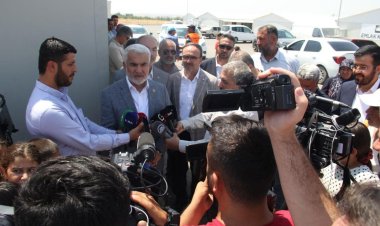 Yapıcıoğlu Adıyaman'da depremzedelerle bir araya geldi