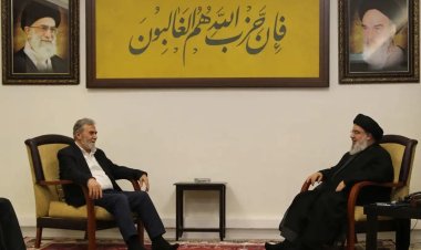 Hasan Nasrallah, Ziyad en-Nahale ile görüştü