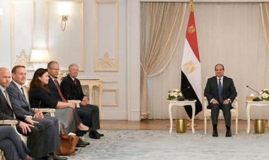 Sisi, ABD Kongre üyeleriyle bölgesel ve uluslararası gelişmeleri görüştü