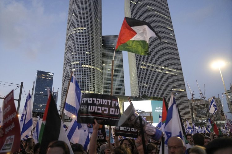 Siyonist rejimdeki yargı protestolarının aykırı sesi: İşgal karşıtı Yahudiler