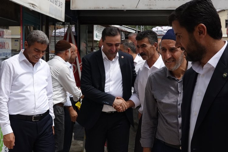HÜDA PAR milletvekili Ramanlı Muş'ta çeşitli temaslarda bulundu
