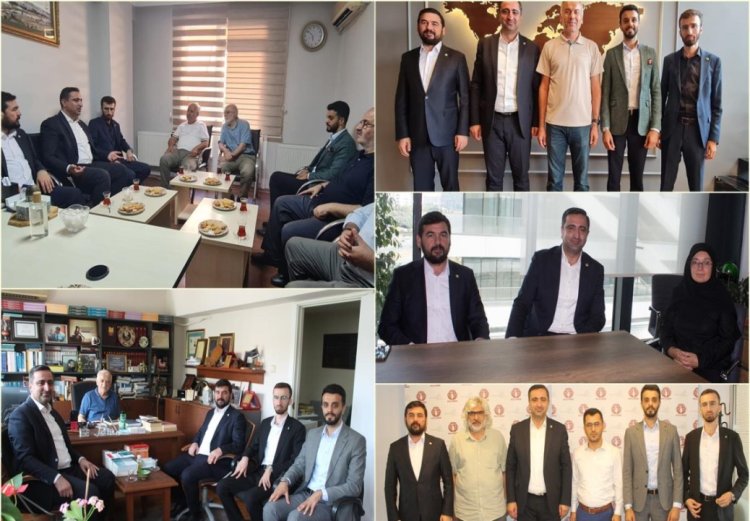 HÜDA PAR Milletvekili Ramanlı İstanbul'da bir dizi temaslarda bulundu