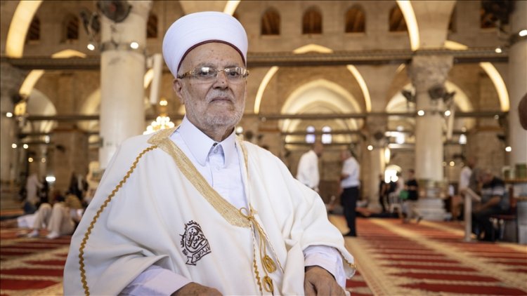 Şeyh İkrime Sabri: Ezan sesi Filistin semalarında kıyamet gününe kadar yankılanacak