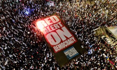 İşgalci İsrail'de "yargı reformu" protestoları 35. haftada da devam etti