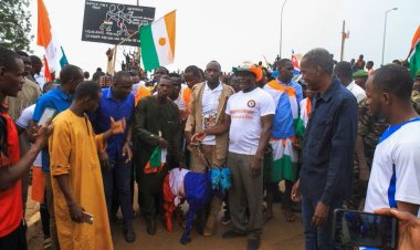 Nijer halkından gösteri: ‘Kahrolsun Fransa ve onun yerel yandaşları’