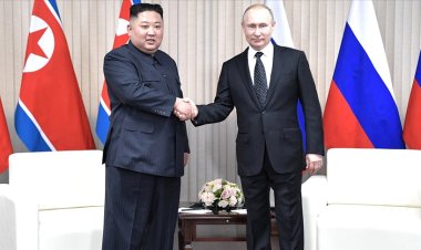 Rusya Devlet Başkanı Putin, Kuzey Kore lideri Kim ile bir araya geldi