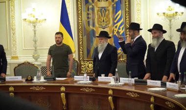 Zelensky, hahamlarla buluşup İşgalci İsrail’den daha fazla destek istedi