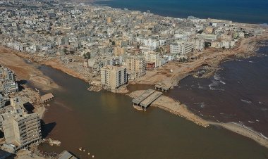 Libya'da selden etkilenen bölgelerde altyapının yüzde 70'i hasar gördü
