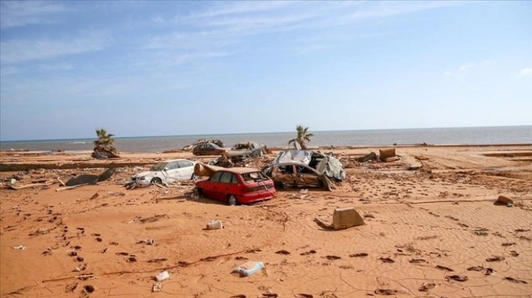 Libya'daki sel felaketinde can kaybı 4 bin 255 oldu