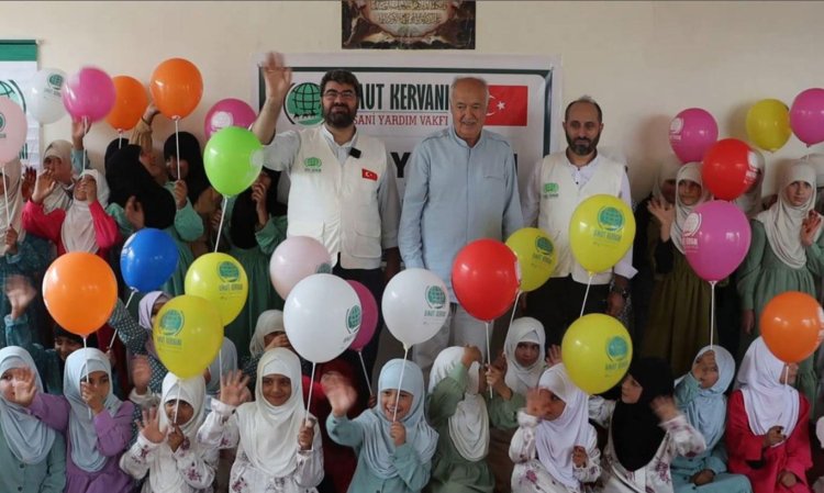 Umut Kervanı Afganistan'da yardımlarını sürdürüyor