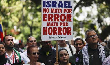 Meksika, Brezilya, Kolombiya ve Venezuela'da Filistin'e destek gösterileri yapıldı