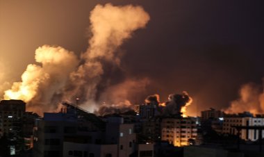 Terörist rejim, Gazze'ye bombardımanı yoğunlaştırdığını duyurdu