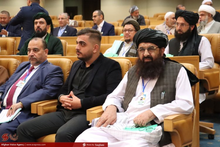 Afganistan heyeti Tahran’da Vahdet-i İslam Konferansı’na katıldı: Müslümanlar arasındaki ayrımı kıralım