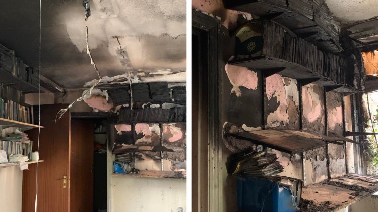 İngiltere'de İslam merkezi kundaklandı