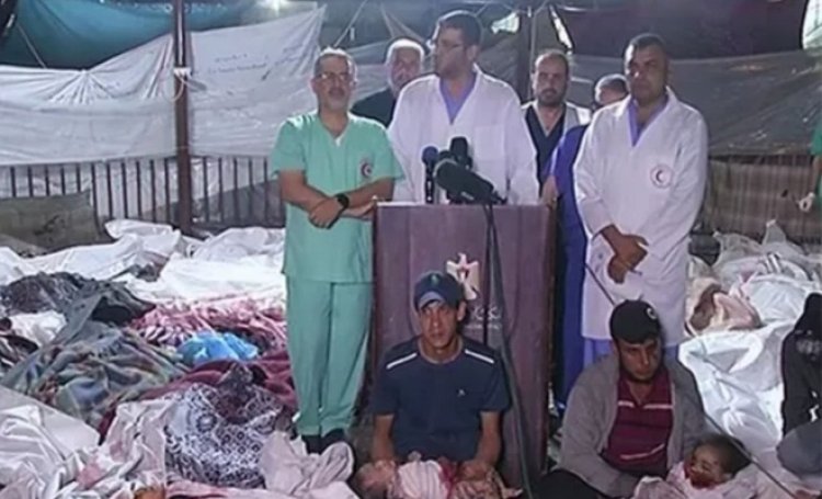 Gazze'deki hastane katliamından sonra TBMM'deki siyasi partilerden ortak bildiri