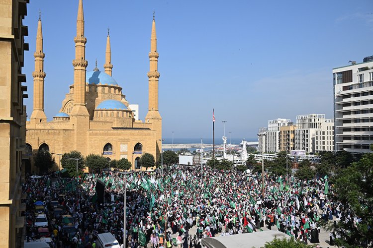 Birçok ülkede milyonlar Filistin'e destek için meydanlarda