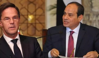 Sisi ile Rutte "Gazze"yi görüştü