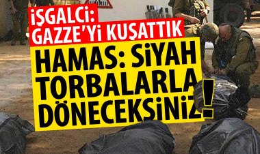 HAMAS'tan "Gazze kuşatıldı" açıklaması yapan işgalciyi titreten yanıt