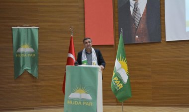 HÜDA PAR Sözcüsü Ramanlı: Bizi dirilten Filistin ve Gazze oldu