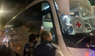 İkinci rehine takasıyla özgürlüğe kavuşan Filistinli esirler coşkuyla karşılandı